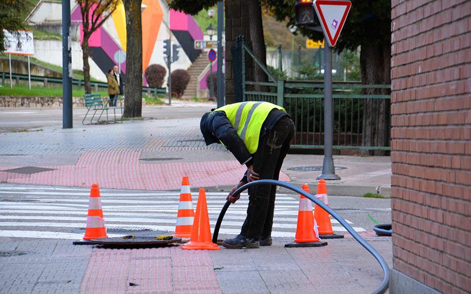 travaux assainissement Theuville